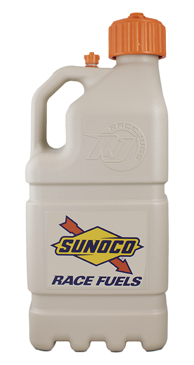 Sunoco Adj. Vent 5 Gal Jug w/Pls Valve Hose 2 Pk, Tan/Orange - R7502TNO-5226
