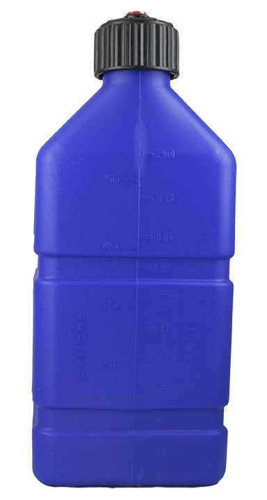 Sunoco Adj. Vent 5 Gallon Jug w/Fastflo Lid 1 Pack, Blue - R7501BL-FF