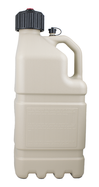 Sunoco Adj. Vent 5 Gallon Jug w/Fastflo Lid 1 Pack, Tan - R7500TN-FF