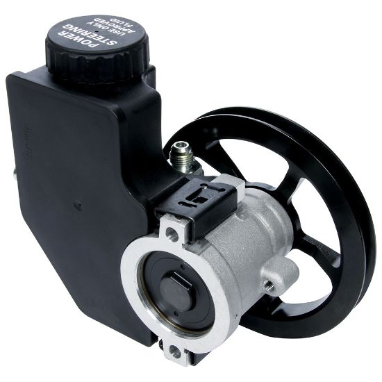Type II Aluminum Power Steering Pump with V-Belt Pulley and Reservoir
