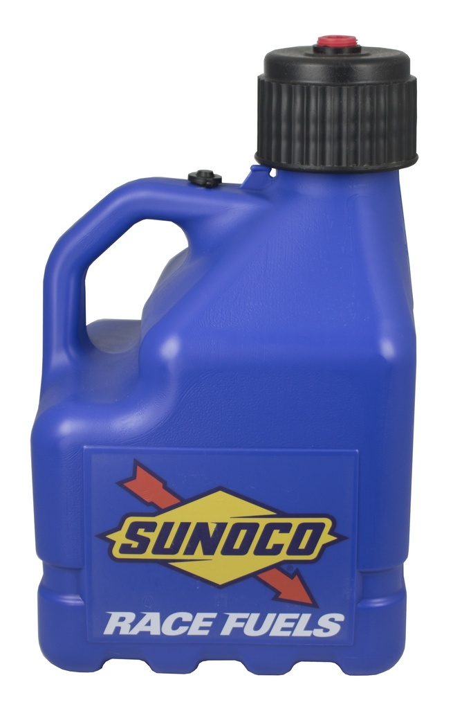 Sunoco Vented 3 Gal Jug w/Plas Valve Hose 1 Pk, Blue - R3001BL-5226