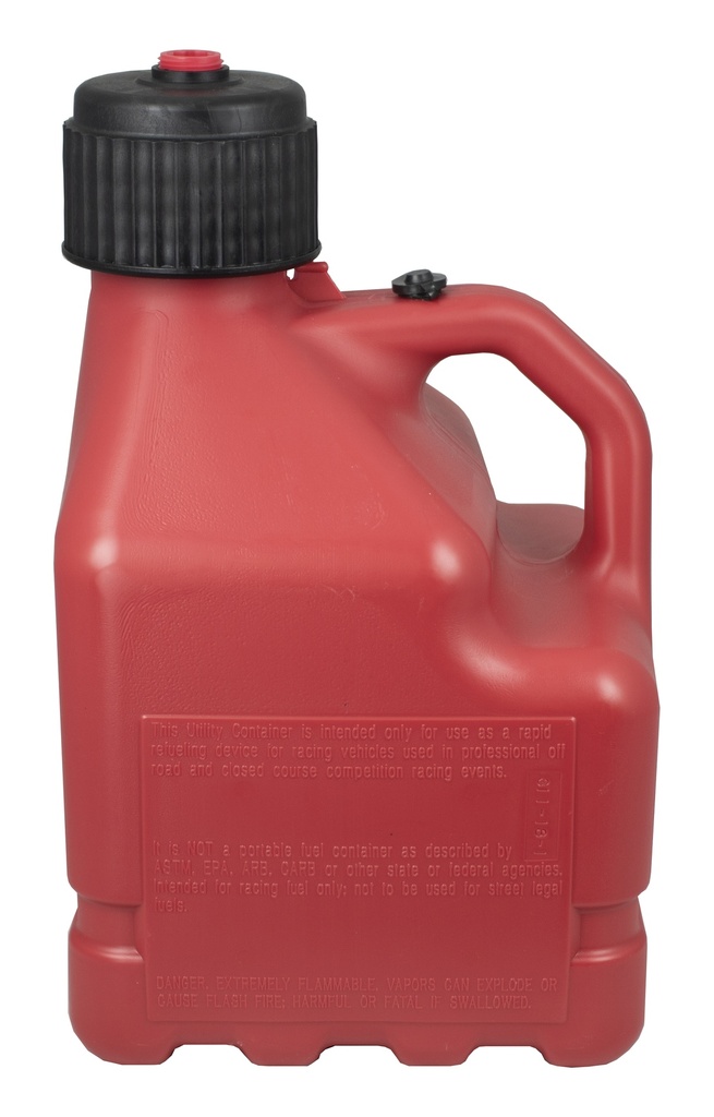 Sunoco Vented 3 Gallon Jug w/Deluxe Hose 1 Pk, Red - R3004RD-3044