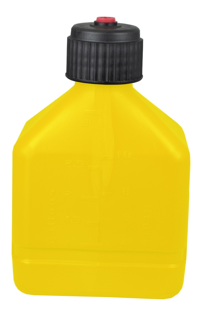 Vented 3 Gallon Jug w/ Aluminum Valve and Hose 4 Pack, Yellow - R3004YL-4045