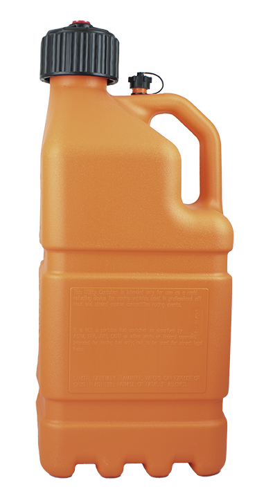 Adjustable Vent 5 Gallon Jug w/ Deluxe Hose 1 Pack, Orange - R7501OR-3044