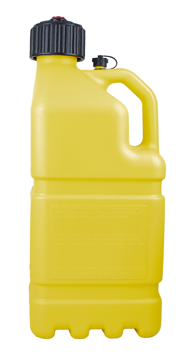 Adjustable Vent 5 Gallon Jug w/ Deluxe Hose 1 Pack, Yellow - R7501YL-3044