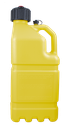 Adjustable 5 Gallon Jug w/ Plastic Valve Hose 1 Pack, Yellow - R7501YL-5226