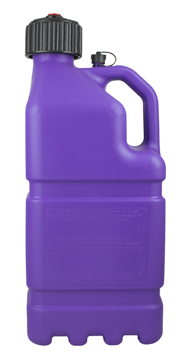 Adjustable Vent 5 Gallon Jug w/ Aluminum Valve Hose 2 Pack, Purple - R7502PU-4045