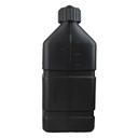 Adjustable Vent 5 Gallon Jug w/ Fastflo Lid 4 Pack, Black - R7504BK-FF