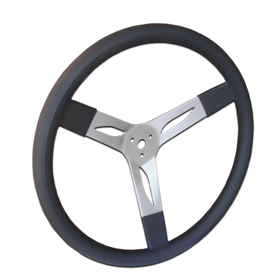 15" Steel Black Steering Wheel - 270-8665
