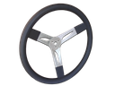 17" Aluminum Black Steering Wheel - 270-8655