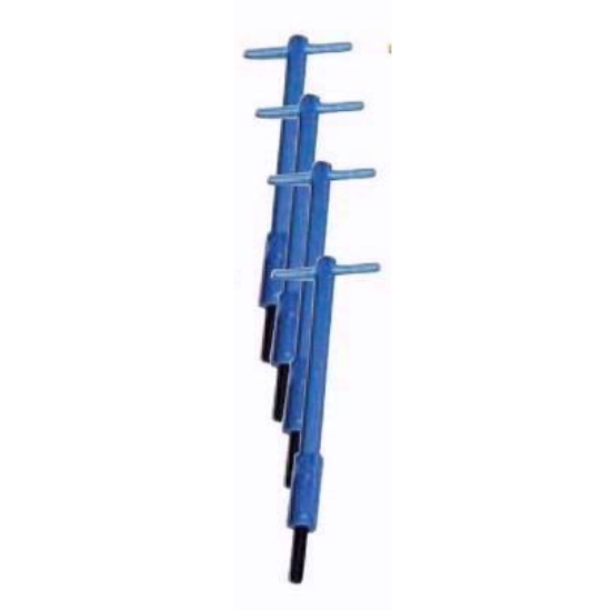 5-3/8" Valve Cover Blue T-Bar Wing Nut - G6011