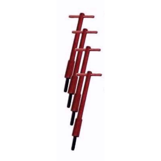 5-3/8" Valve Cover Red T-Bar Wing Nut - G6012