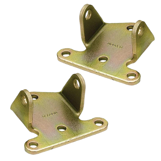 Chevy Solid Motor Mount Pad Style, Pair (Bolt to Engine) - 62500