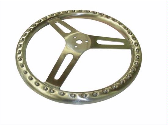 Superlight Steering Wheel, 15” with 1" Dish, Holes - 910-32730