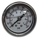 1.5'' Liquid Filled Fuel Pressure Gauge 0-100 psi