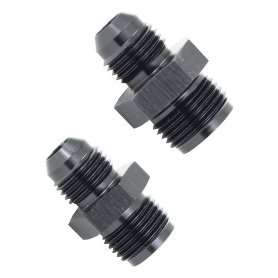 Aluminum Steering Box Adapter Kit 5/8"-18 IFM and 11/16"-8 IFM to -6AN - PSP127A