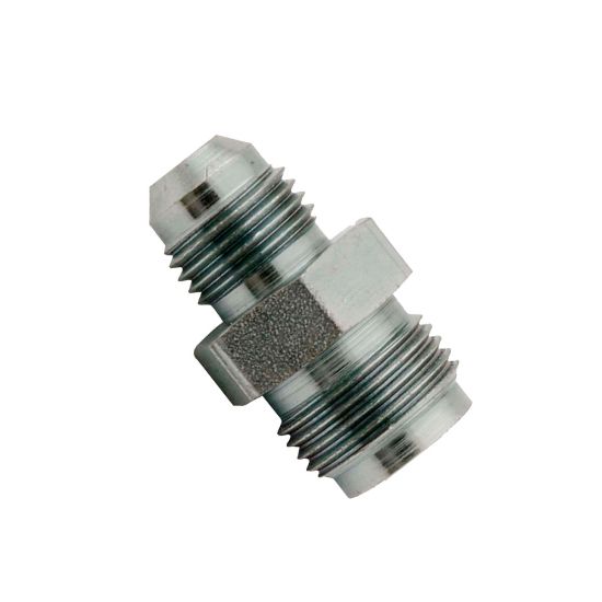 Steel Steering Box Adapter Fitting 11/16"-18 IFM to -6 AN - PSP125S