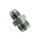Steel Steering Box Adapter Fitting 11/16"-18 IFM to -6 AN - PSP125S