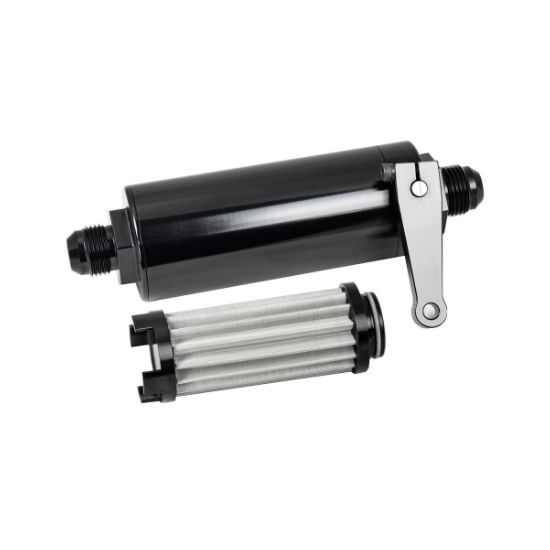 [PFSFF-11740] Performance Fuel Systems -12 AN Fuel Filter with Integrated Shut-Off Valve - FF-11740
