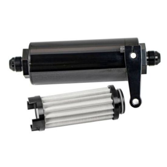 [PFSFF-11719] Performance Fuel Systems -8 AN Fuel Filter with Integrated Shut-Off Valve - FF-11719