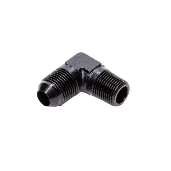[PRF2017BLK] Performance Fittings 90 Degree Male Elbow -12 AN to 1/2" NPT Black - 2017BLK