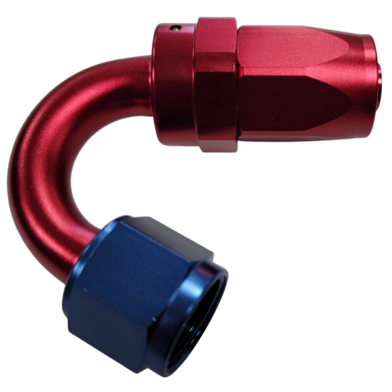 Aluminum 150 Degree Reuseable Fitting -8 - 4053