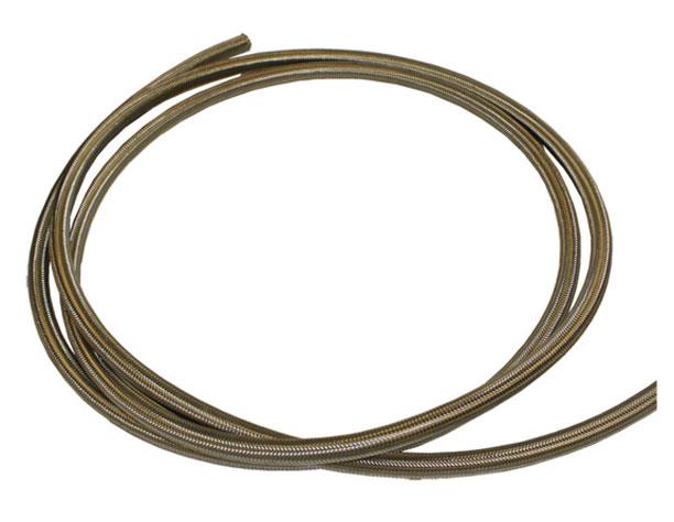 Braided Stainless Steel Racing Hose AN -4, Per Foot - BA0400