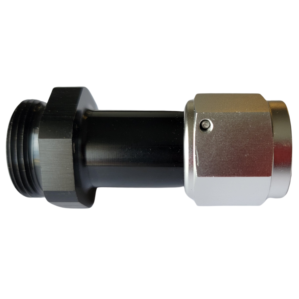 Female Flare Carb Fitting, -8 AN, Black - 916-8-78BLK
