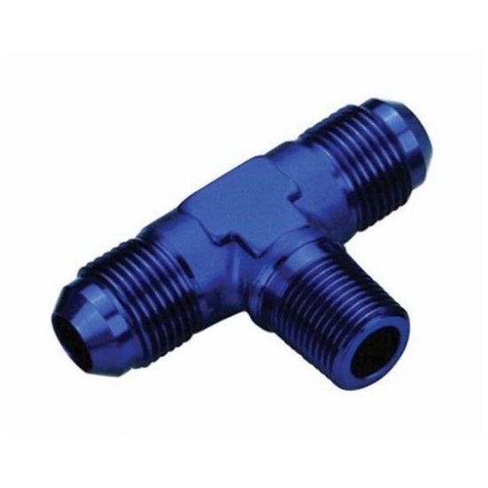 [PRF2121] Performance Fittings Male Branch Tee -4 AN to -4 AN to 1/8" NPT - 2121