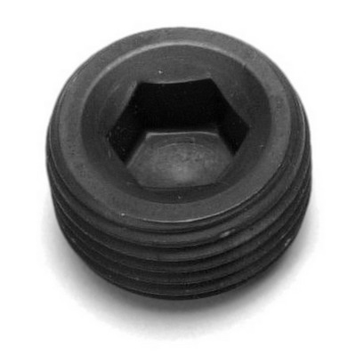 Socket Pipe Plug 1/2" NPT Black - 3749BLK