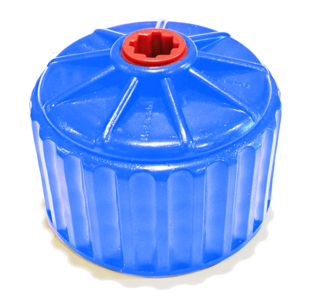 Blue Replacement Utility Jug Lid w/ Hose Adapter - R1110BL