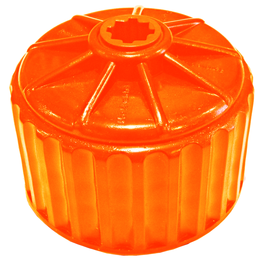 [RAJR1110ORSQ] Orange Replacement Jug Lid w/ Hose Adapter - R1110ORSQ