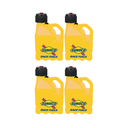 Sunoco Non-Vented 3 Gallon 4 Jug Pack, Yellow - R3104YL