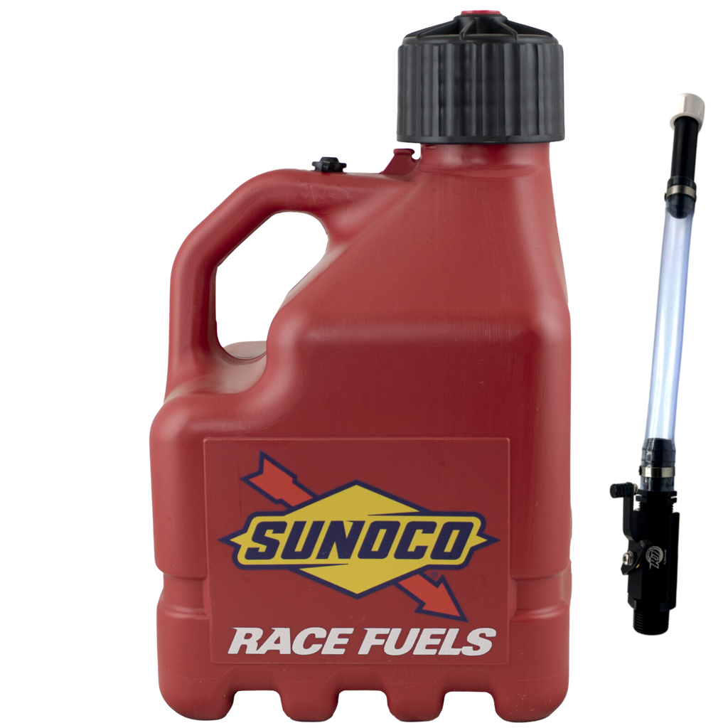 [RAJR3001RD-4045] 3 Gallon Jug, Vented, w/ Aluminum Valve Hose, Red - R3001RD-4045