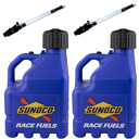 3 Gallon Jug, Vented, w/ Aluminum Valve Hose, 2 Pack, Blue - R3002BL-4045