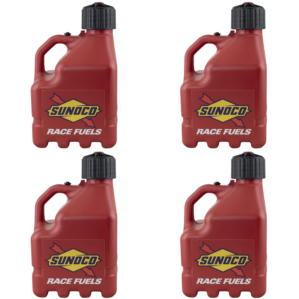 [RAJR3004RD] 3 Gallon Jug, Vented, 4 Pack, Red - R3004RD