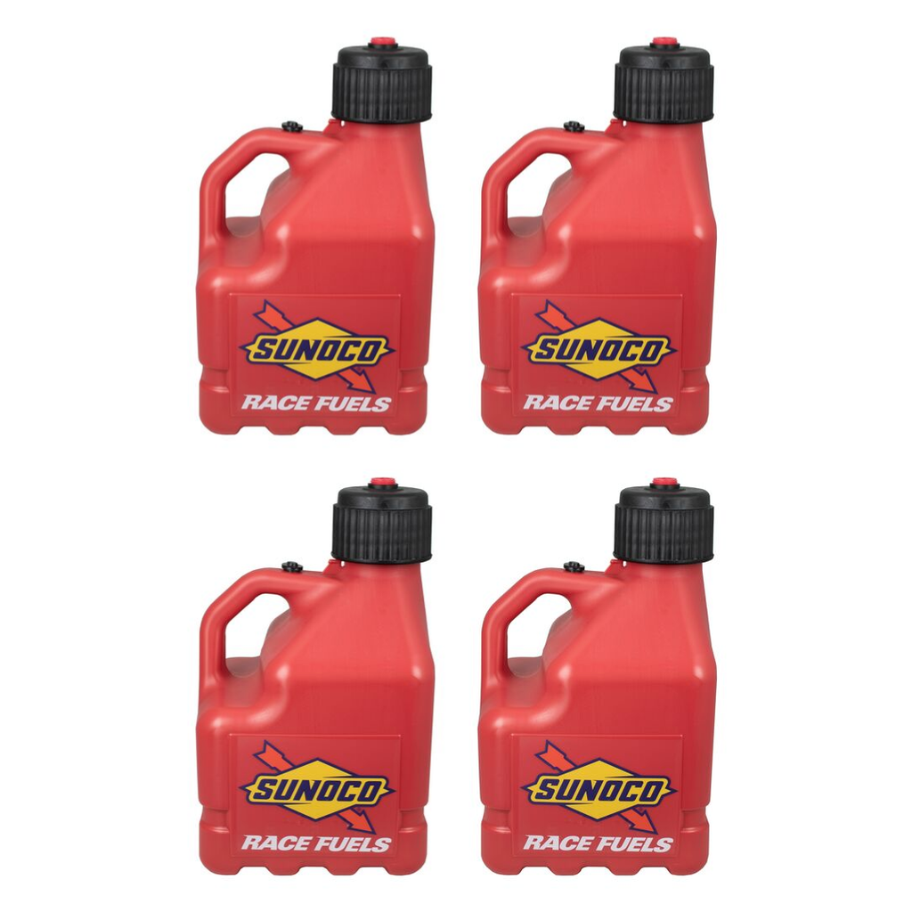 Vented 3 Gallon Jug 4 Pack, Red - R3004RD