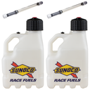 Vented 3 Gallon Jug w/ Deluxe Hose 2 Pack, Clear- R3002CL-3044