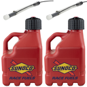 3 Gallon Jug, Ventless, w/ Self-Venting Deluxe Hose, 2 Pack, Red - R3102RD-3044SV