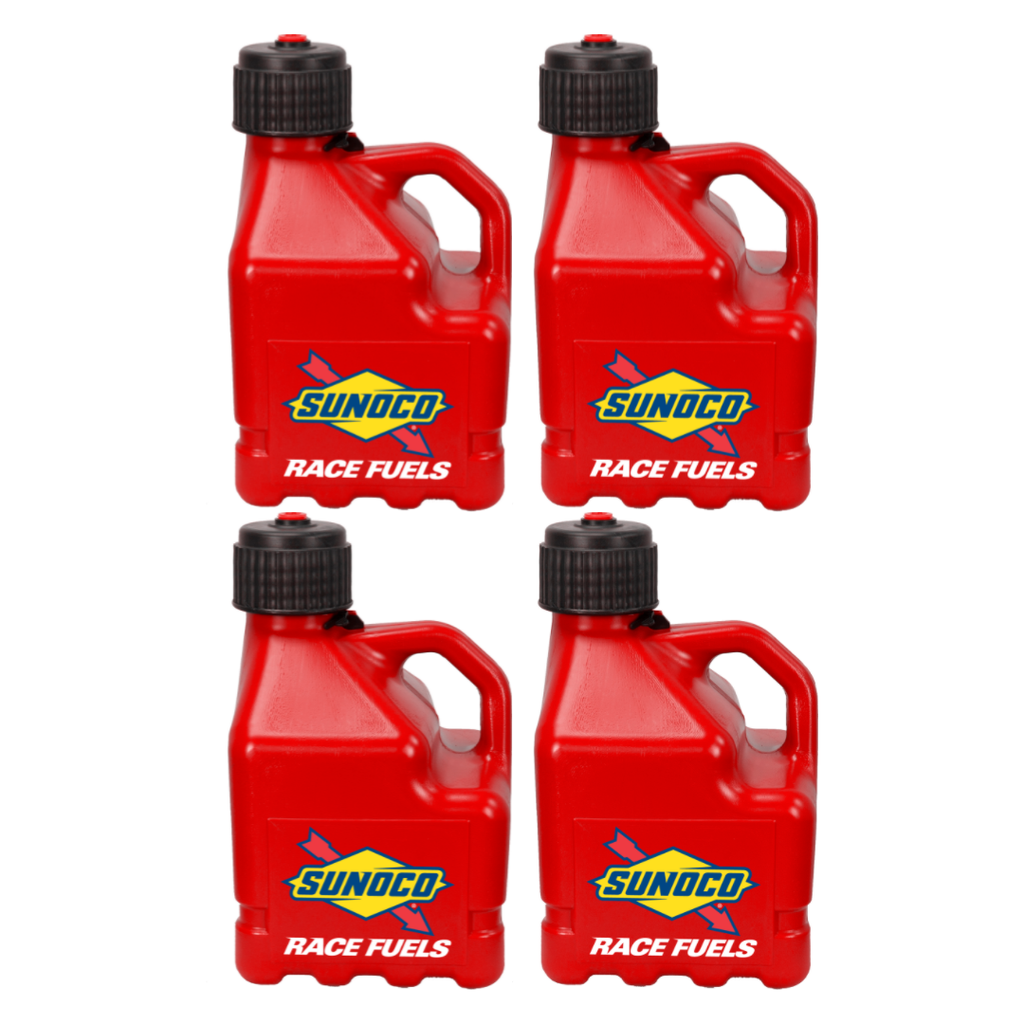 Sunoco Ventless 3 Gallon Jug 4 Jug Pack, Red - R3104RD