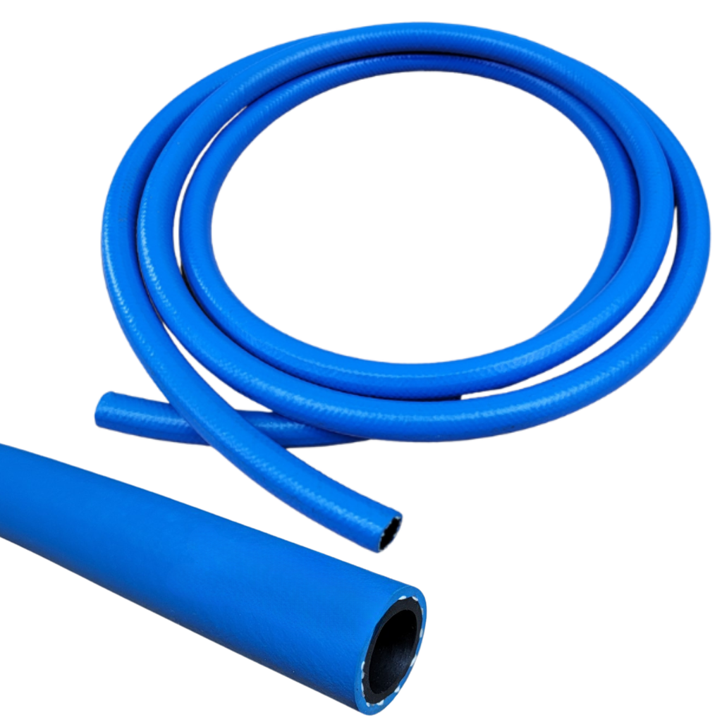 Push Lock Hose 3/8" ID for AN -6, Blue, 10 FT - 70666-10