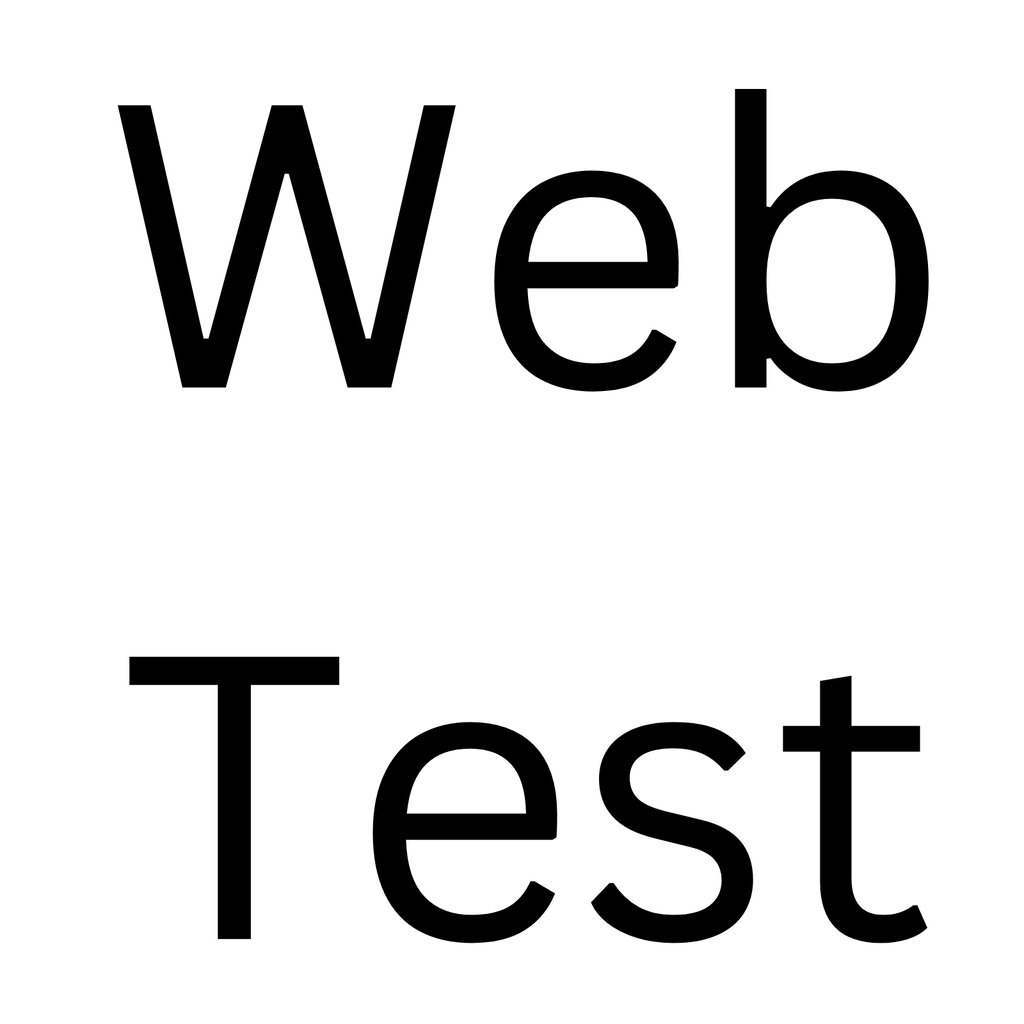 [Webtest2] Web test