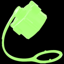 Replacement Threaded Vent Cap, Glow-In-the-Dark - R1500GL