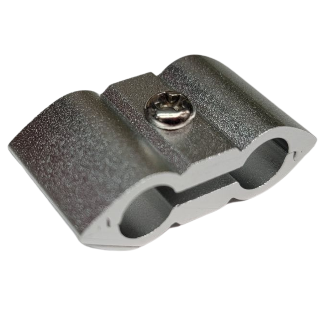 Aluminum Line Separator, -3 AN, Silver, Each - 203S