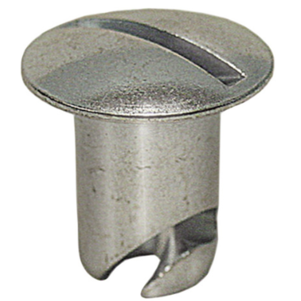Dzus Button, Steel, .500 Long, Each - 6500