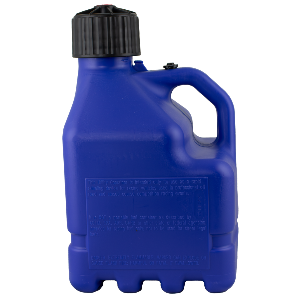 3 Gallon Jug, Vented, Blue, No Label - R3001BL-NL