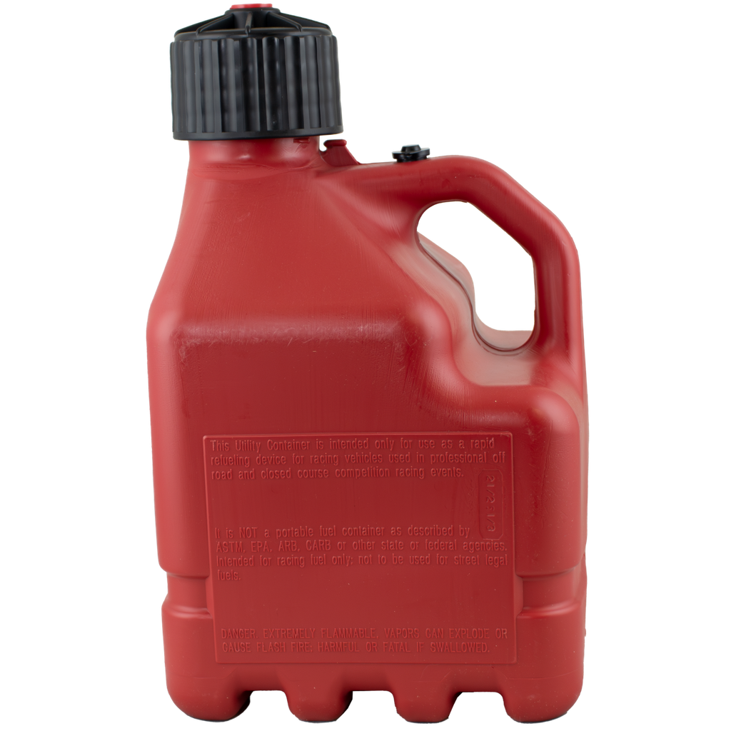3 Gallon Jug, Vented, Red, No Label - R3001RD-NL