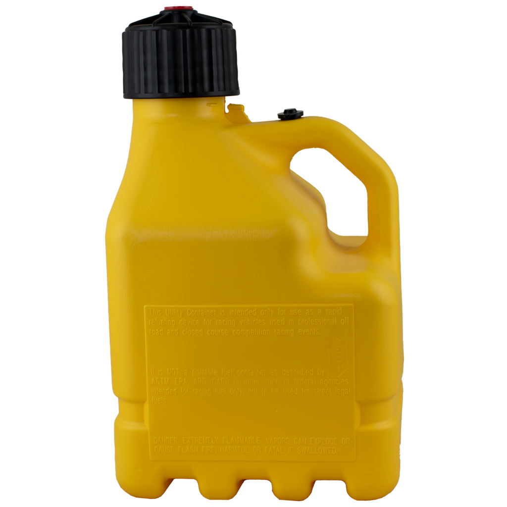 3 Gallon Jug, Vented, Yellow, No Label - R3001YL-NL