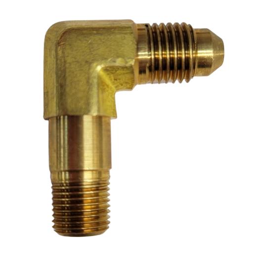 [PRPC40278] Steel Fitting, 1/8" NPT to -4 AN Tall 90 Degree - 40278