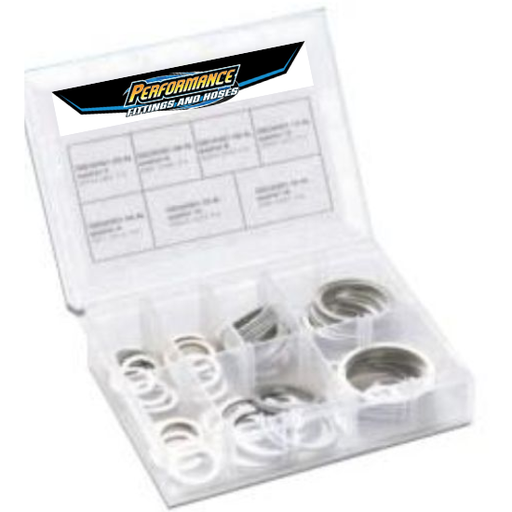 [PRFBOX-12] PTFE (Teflon) Washers Assortment Kit - BOX-12